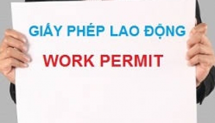 Xin Giấy phép lao động tại Việt Nam